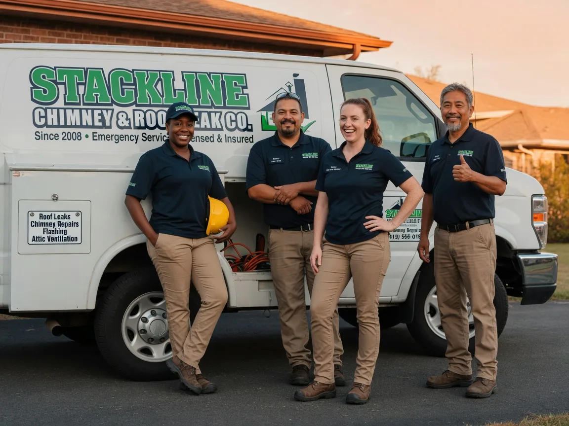 Chimney flashing repair company in Means, KY
